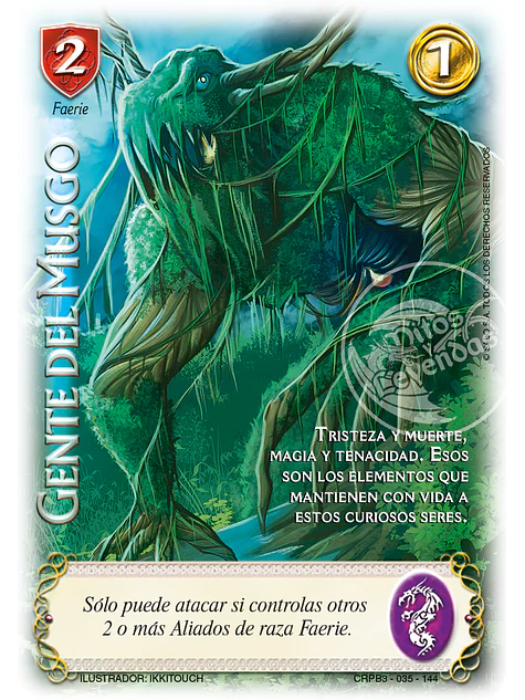 Gente del Musgo (Kit Racial 2024 - Foil) 2