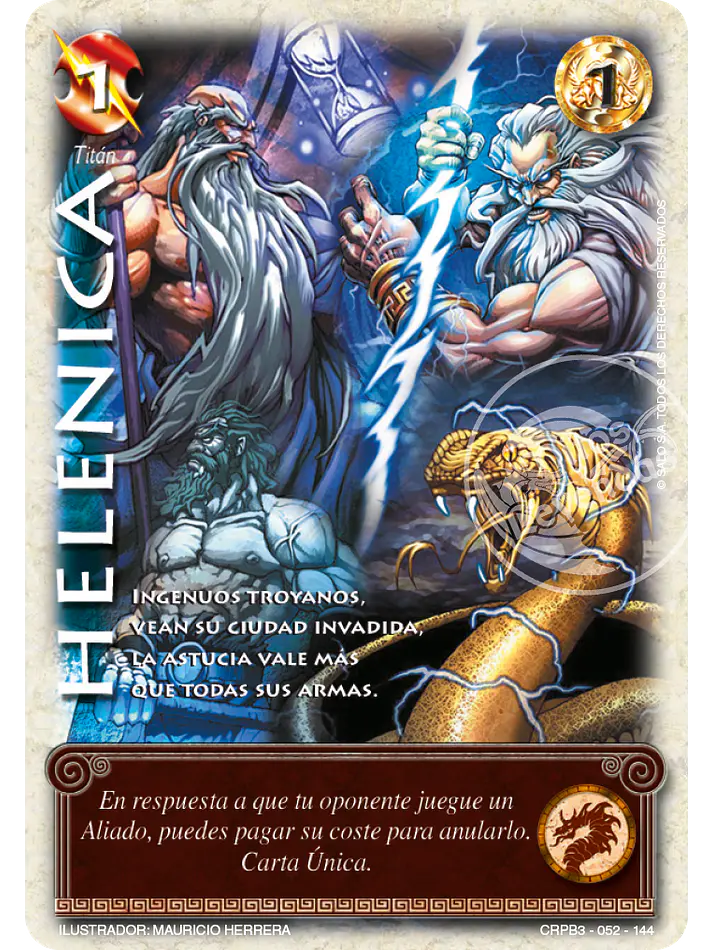 Helénica  (Kit Racial 2024 - Foil) 1