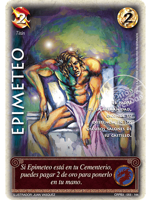 Epimeteo (Kit Racial 2024 - Foil)