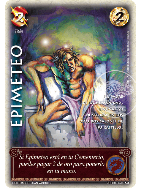 Epimeteo (Kit Racial 2024 - Foil) 1