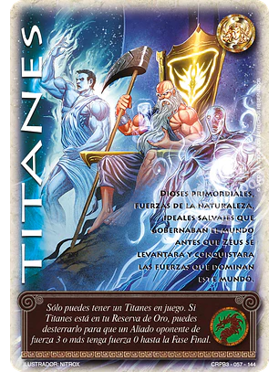 Titanes (Kit Racial 2024 – Foil)