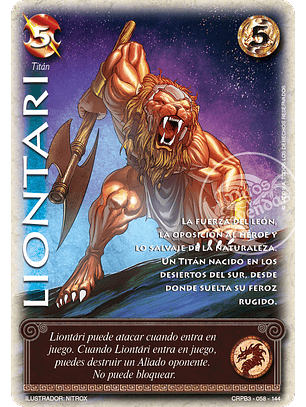 Liontari (Kit Racial 2024 - Foil)
