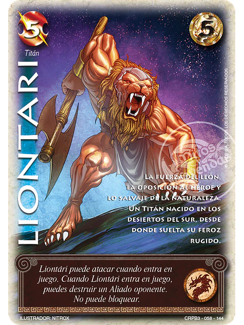 Liontari (Kit Racial 2024 - Foil) 1