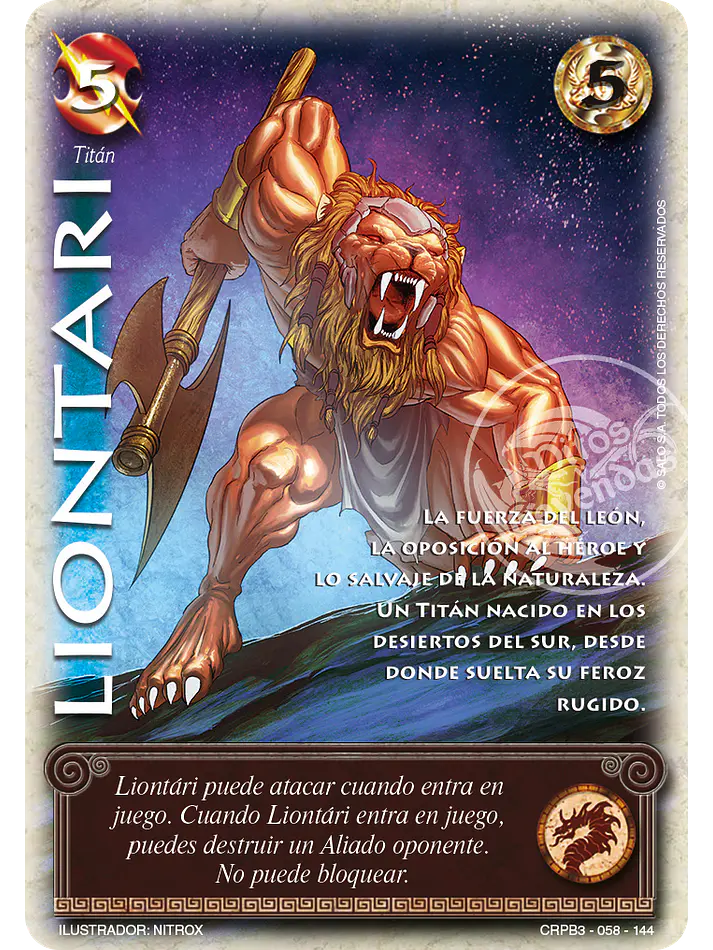 Liontari (Kit Racial 2024 - Foil) 1