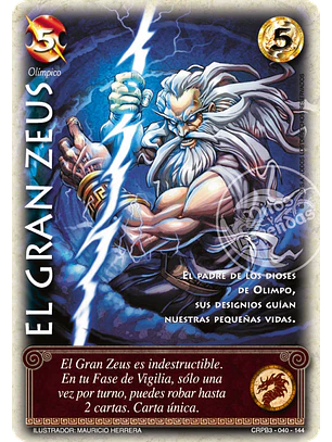 El Gran Zeus (Kit Racial 2024 - Foil)