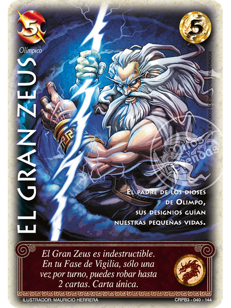 El Gran Zeus (Kit Racial 2024 - Foil) 1