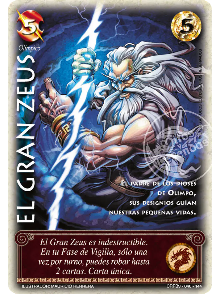 El Gran Zeus (Kit Racial 2024 - Foil) 1