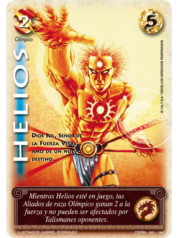 Helios (Kit Racial 2024 - Foil) 1