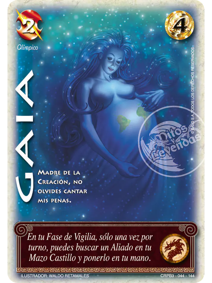 Gaia (Kit Racial 2024 - Foil) 1