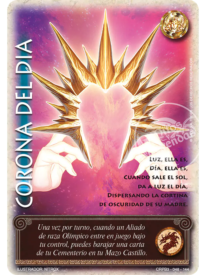 Corona del dia (Kit Racial 2024 - Foil) 1