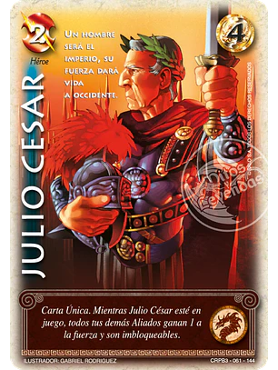 Julio César (Kit Racial 2024 - Foil)