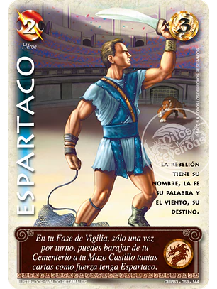 Espartaco (Kit Racial 2024 - Foil)