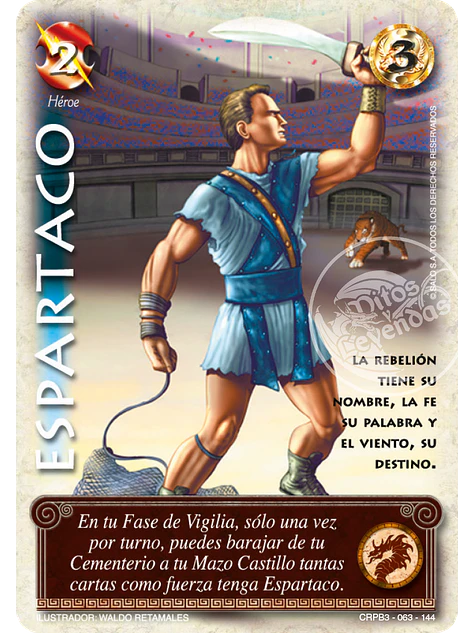 Espartaco (Kit Racial 2024 - Foil) 1