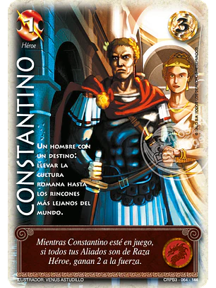 Constatino (Kit Racial 2024 - Foil)