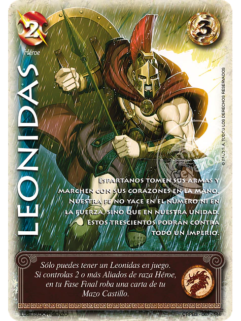 Leonidas (Kit Racial 2024 – Foil) 1