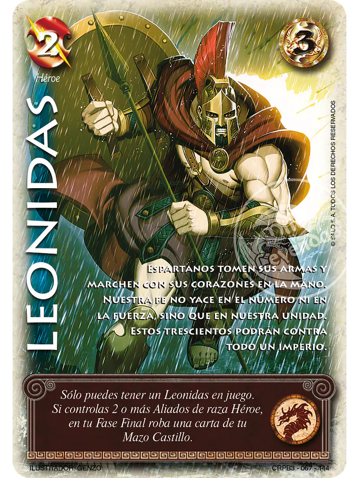Leonidas (Kit Racial 2024 – Foil) 1