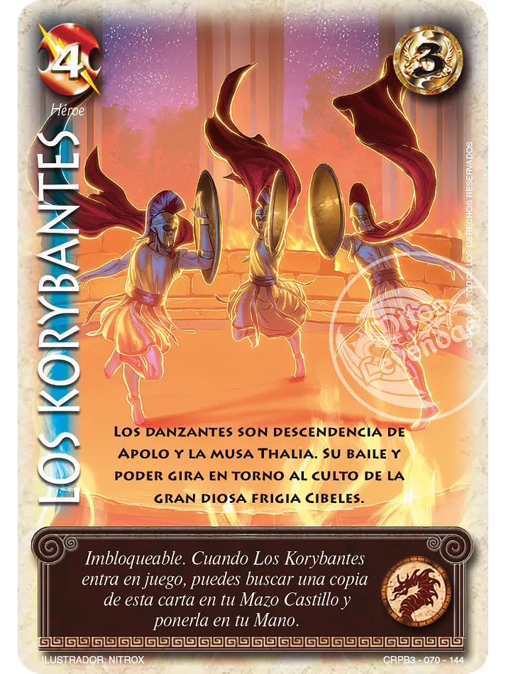 Los Korybantes (Kit Racial 2024 - Foil) 1