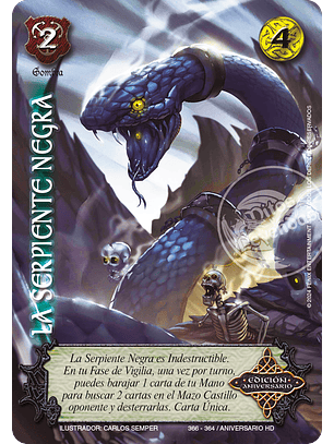 La Serpiente Negra (HD Aniversario -  Kit Oscuridad)