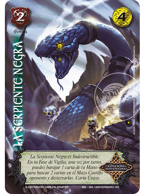 La Serpiente Negra (HD Aniversario -  Kit Oscuridad) 1