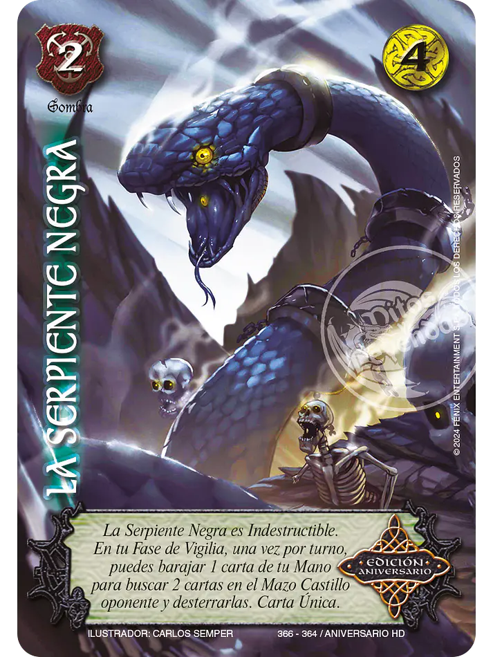 La Serpiente Negra (HD Aniversario -  Kit Oscuridad) 1