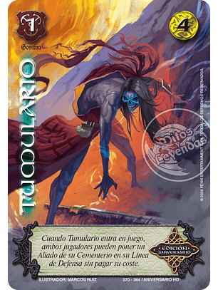 Tumulario (HD Aniversario -  Kit Oscuridad)