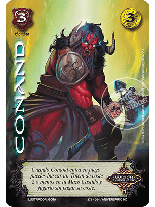 Conand (HD Aniversario -  Kit Oscuridad)