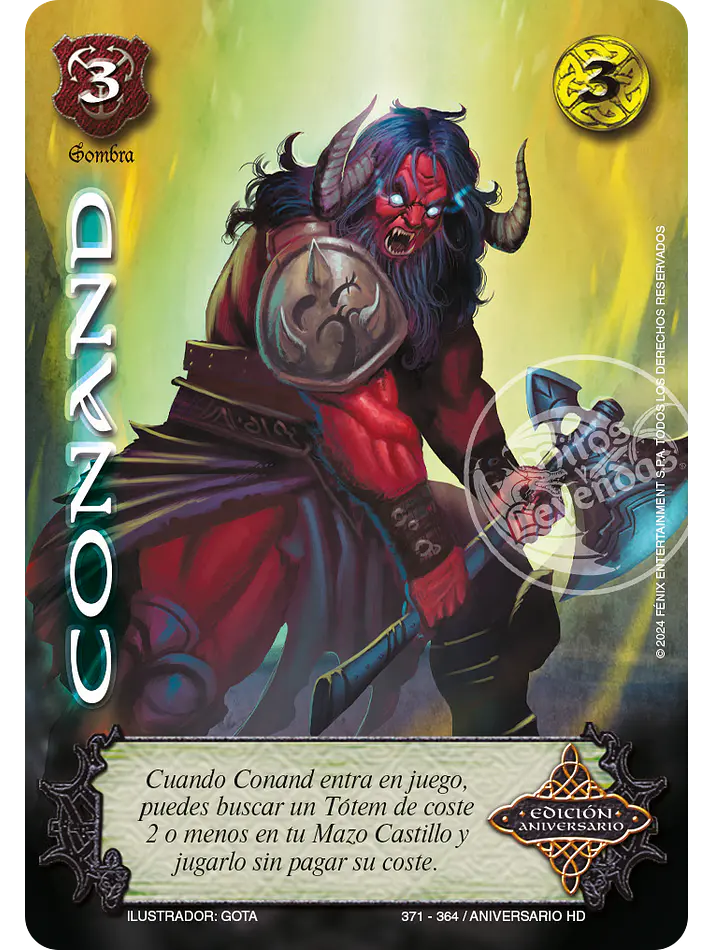 Conand (HD Aniversario -  Kit Oscuridad) 1