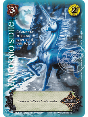 Unicornio Sidhe (HD Aniversario -  Edición Aniversario)