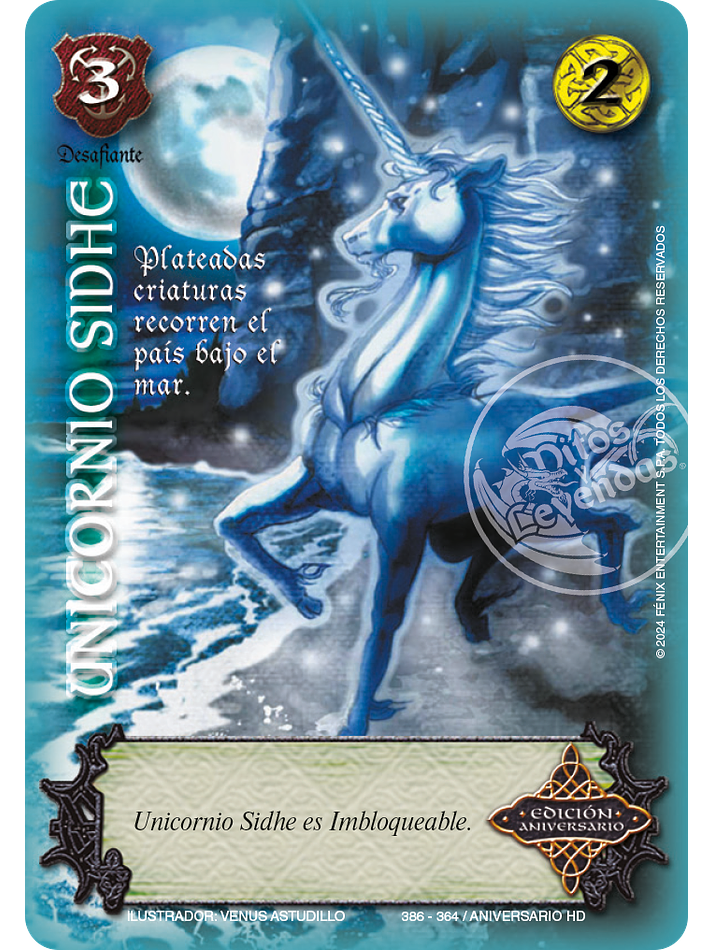 Unicornio Sidhe (HD Aniversario -  Edición Aniversario) 1