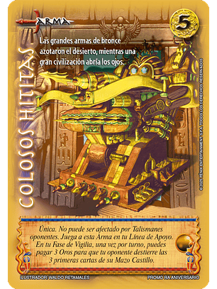 Colosos Hititas (Kit de Batalla Ra - promocional)