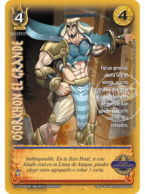 Osorkhon el grande (Kit de Batalla Ra - aniversario) 1