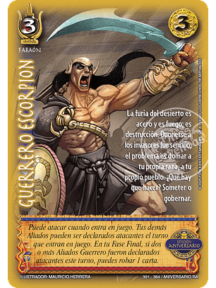 Guerrero Escorpión (Kit de Batalla Ra - aniversario)