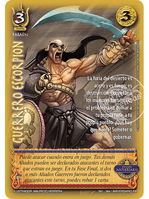 Guerrero Escorpión (Kit de Batalla Ra - aniversario) 1