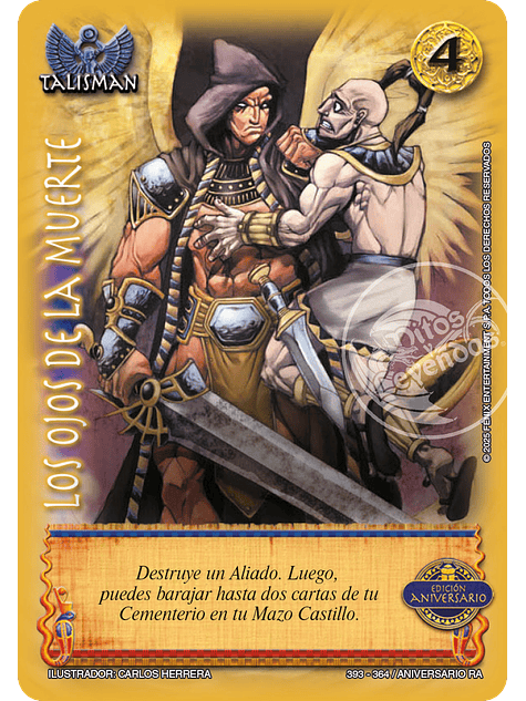 Los ojos de la muerte (Kit de Batalla Ra - aniversario) 1