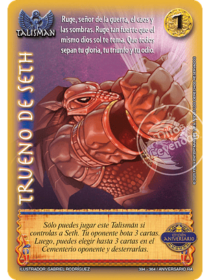 Trueno de Seth (Kit de Batalla Ra - aniversario)