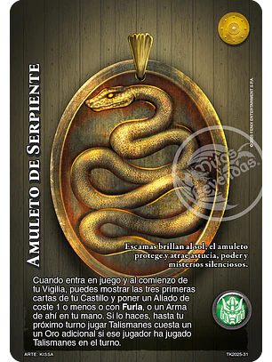 Amuleto de Serpiente