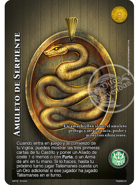 Amuleto de Serpiente 1
