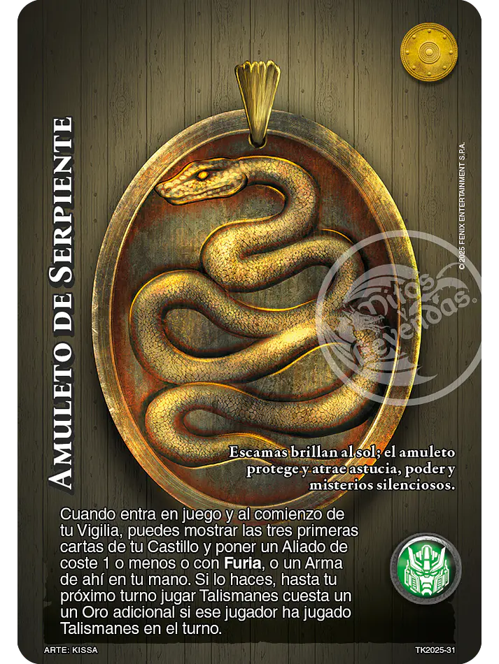 Amuleto de Serpiente 1