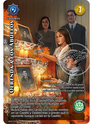 Ofrenda a los Abuelos