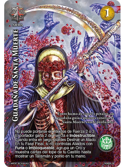 Guadaña de Santa Muerte 1