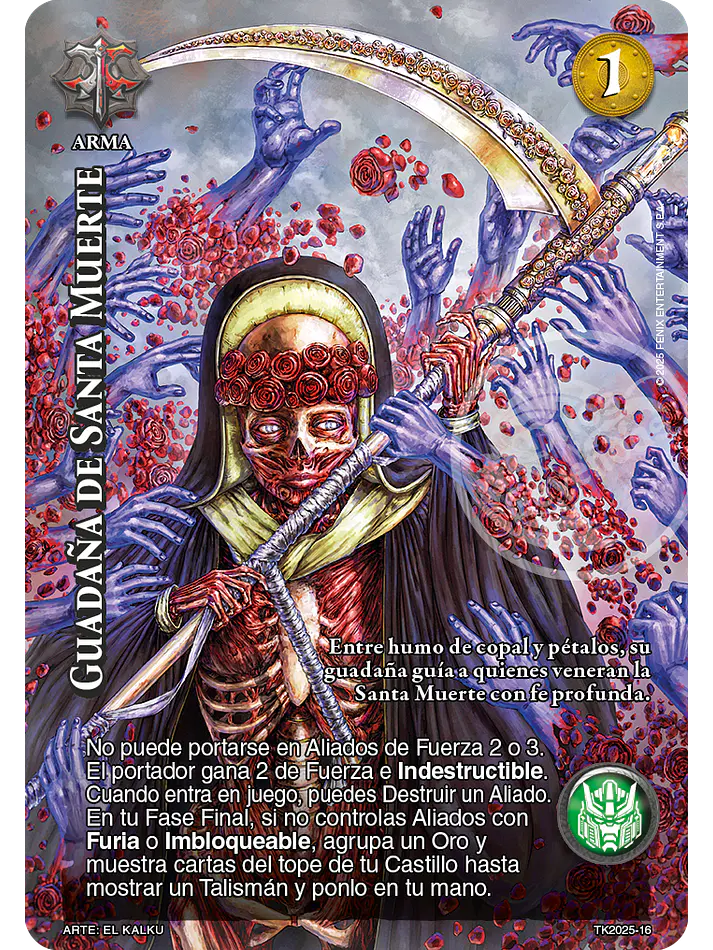 Guadaña de Santa Muerte 1