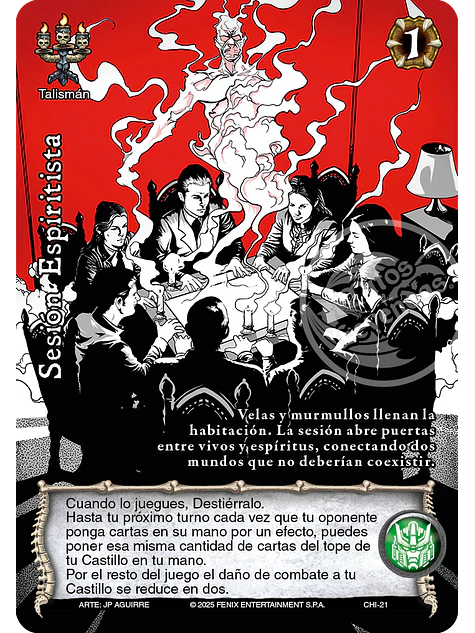 Sesión Espiritista 1