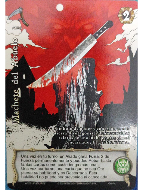 Machete del Abuelo 1