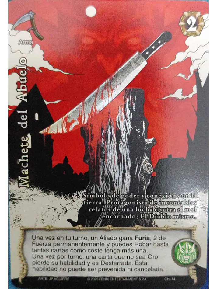 Machete del Abuelo 1