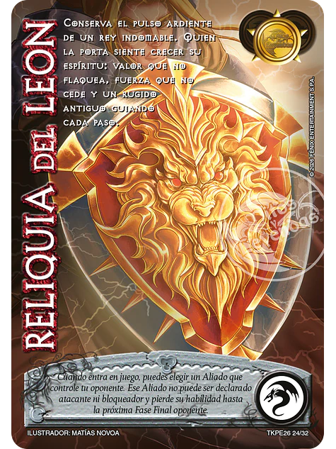 Reliquia del León (TKPE26 - Espíritu) 1