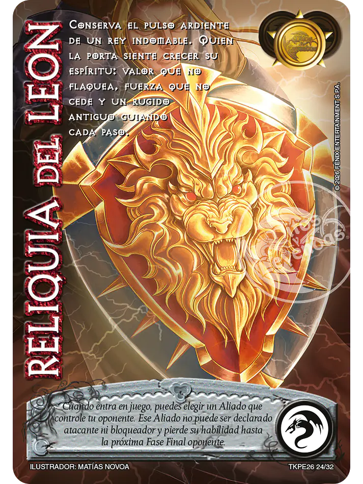 Reliquia del León (TKPE26 - Espíritu) 1