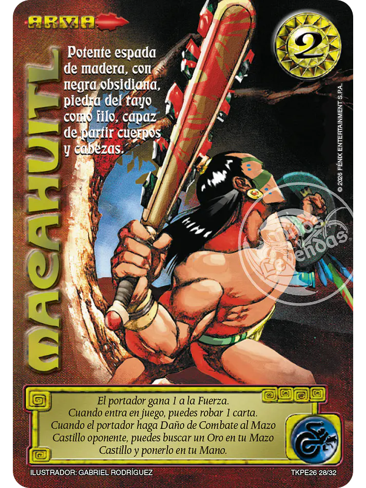 Macahuitl (TKPE26 - Espíritu) 1