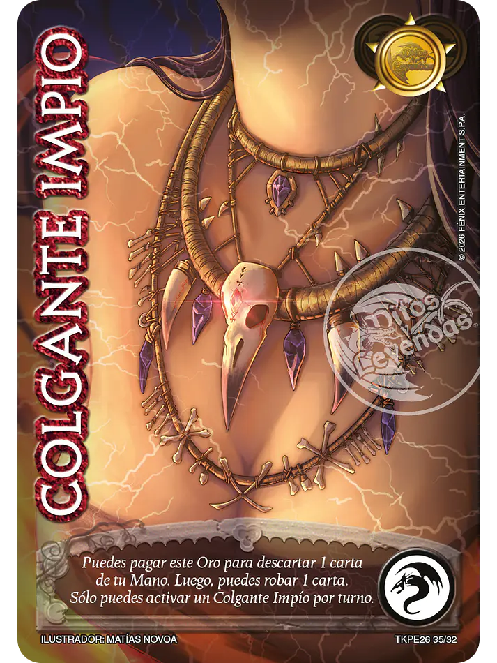 Colgante Impio (TKPE26 - Espíritu) 1