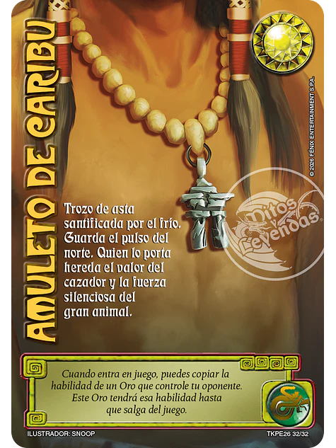 Amuleto de Caribu (TKPE26 - Espíritu) 1
