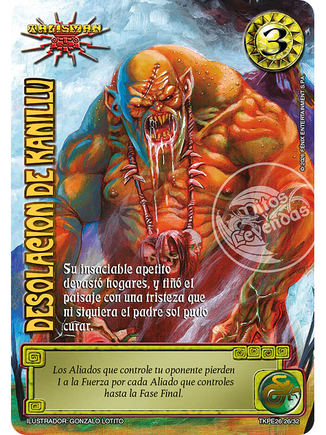 Desolación de Kanillu (TKPE26 - Espíritu) 1